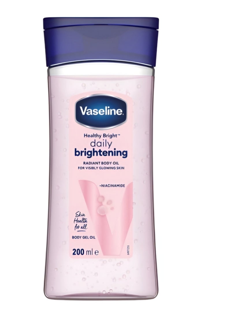 Vaseline Body Oil Gel 200ml Healthy Radiance with Niacinamide